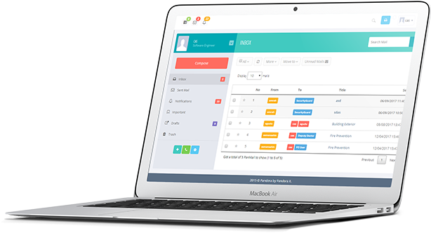 care management system - in-mail communication